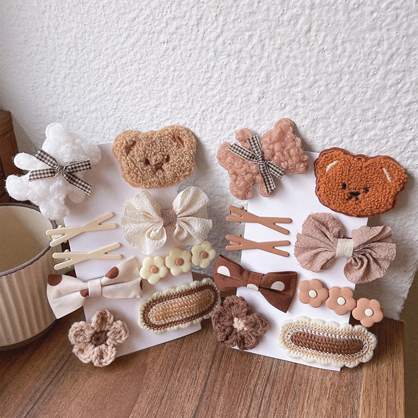9PCS Set Hair Clip Accessories for Girls