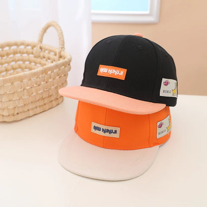 Flat Brim Baseball Cap for Boys
