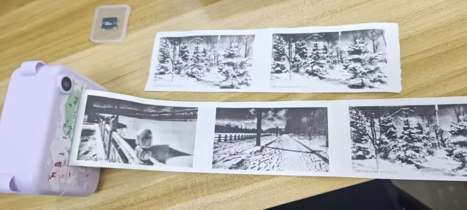 Kids Digital Camera Photography Instantly Prints Photos