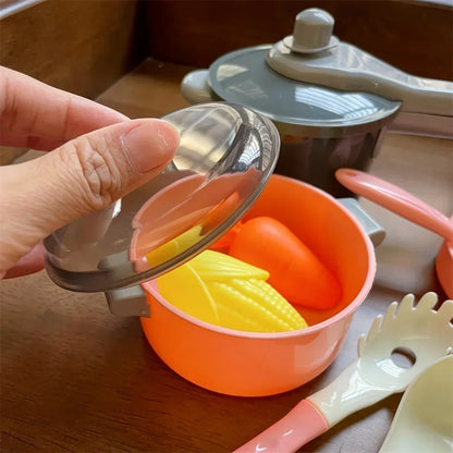 Kitchen Set with Realistic Cooking Tools