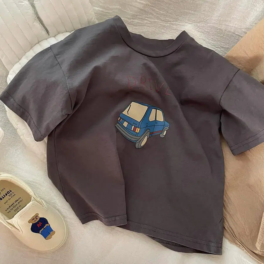 Short Sleeve Summer Tees for Boys