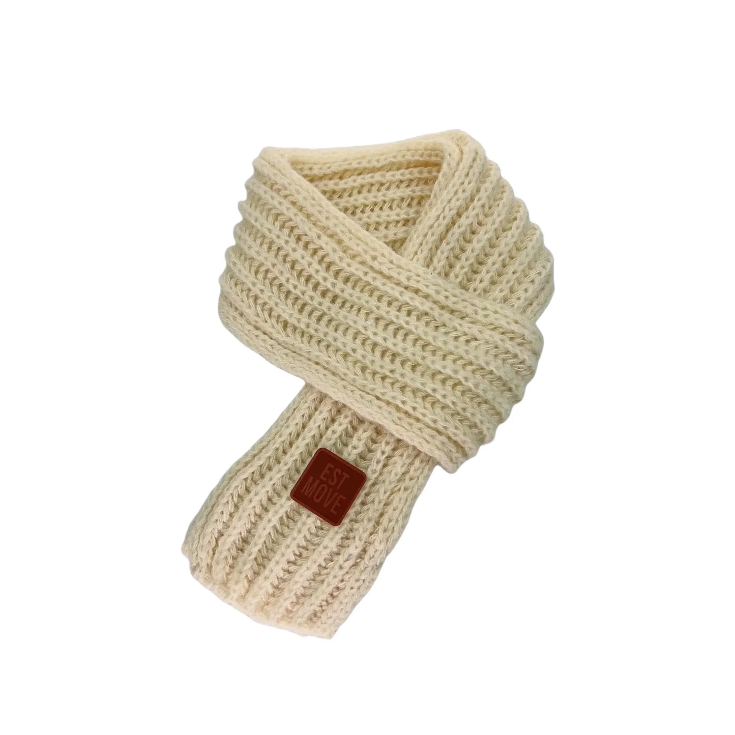 Multicoloured Unisex Winter Knitted Scarf