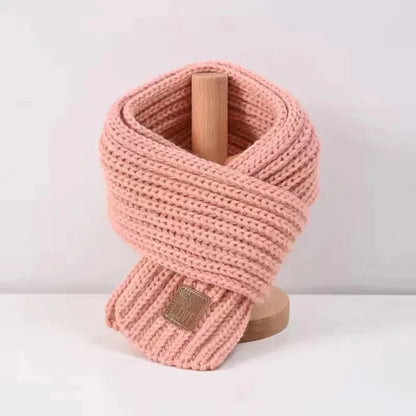 Multicoloured Unisex Winter Knitted Scarf