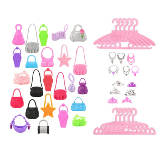 Miniature Doll Accessories for Dress Up Dolls