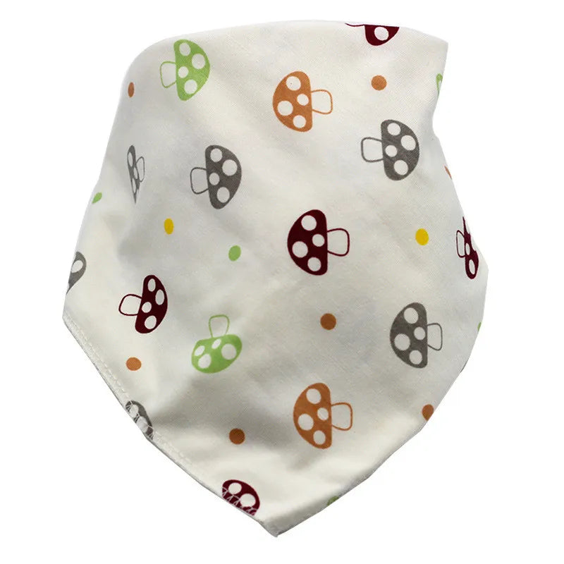 Baby Triangle Cotton Cartoon Bibs