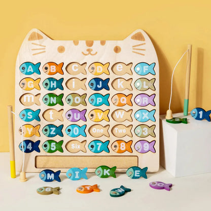Fishing Game Toys - Alphabetical Fishes, Great for Learning ABC’s