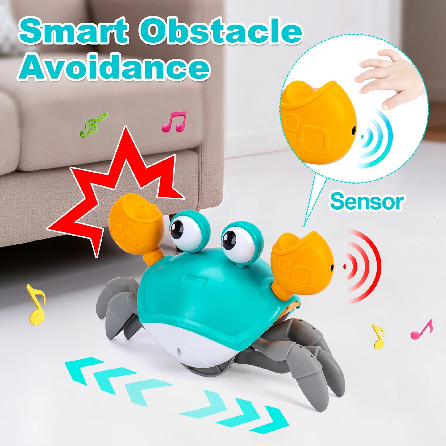 Electronic Pet Toys Dancing Octopus, Duck Musical Penguin & Singing Crab