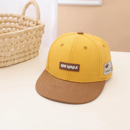 Flat Brim Baseball Cap for Boys
