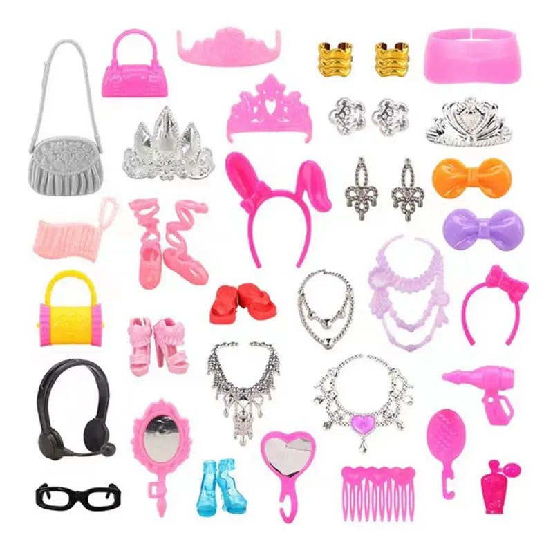 Miniature Doll Accessories for Dress Up Dolls