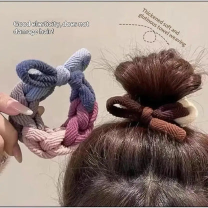Set Of 86 Hair Ties In Various Colors