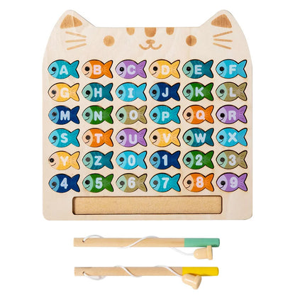Fishing Game Toys - Alphabetical Fishes, Great for Learning ABC’s