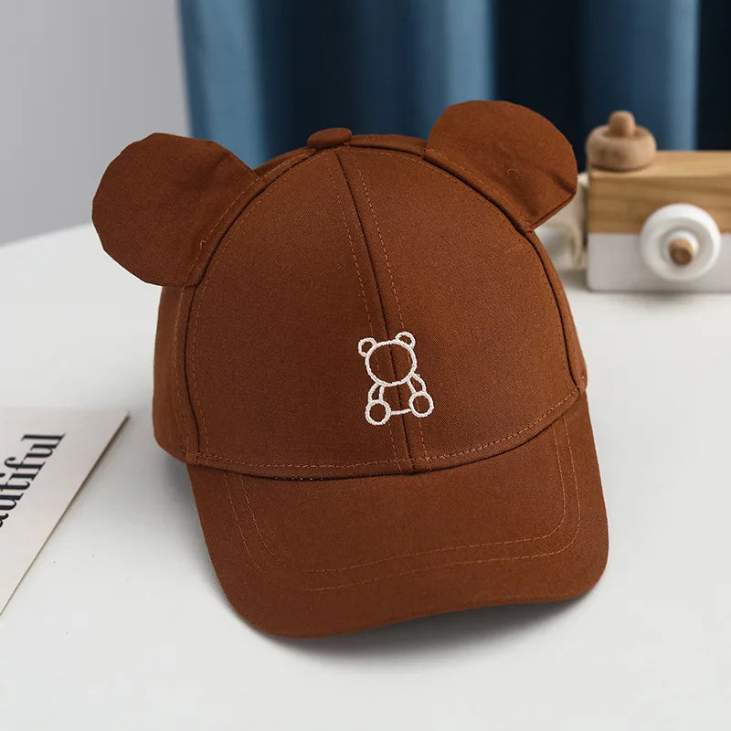 Cartoon Bear Baseball Cap