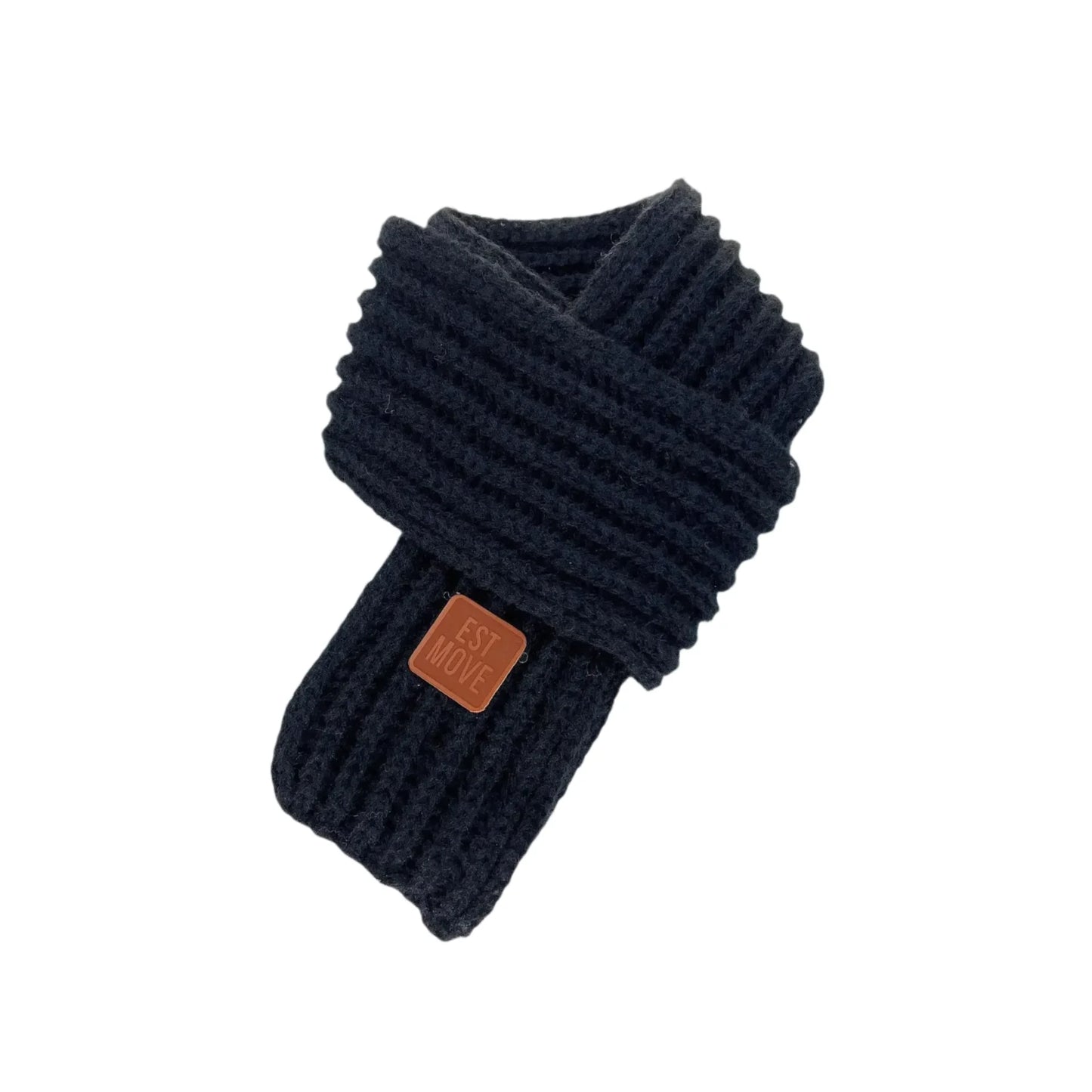 Multicoloured Unisex Winter Knitted Scarf