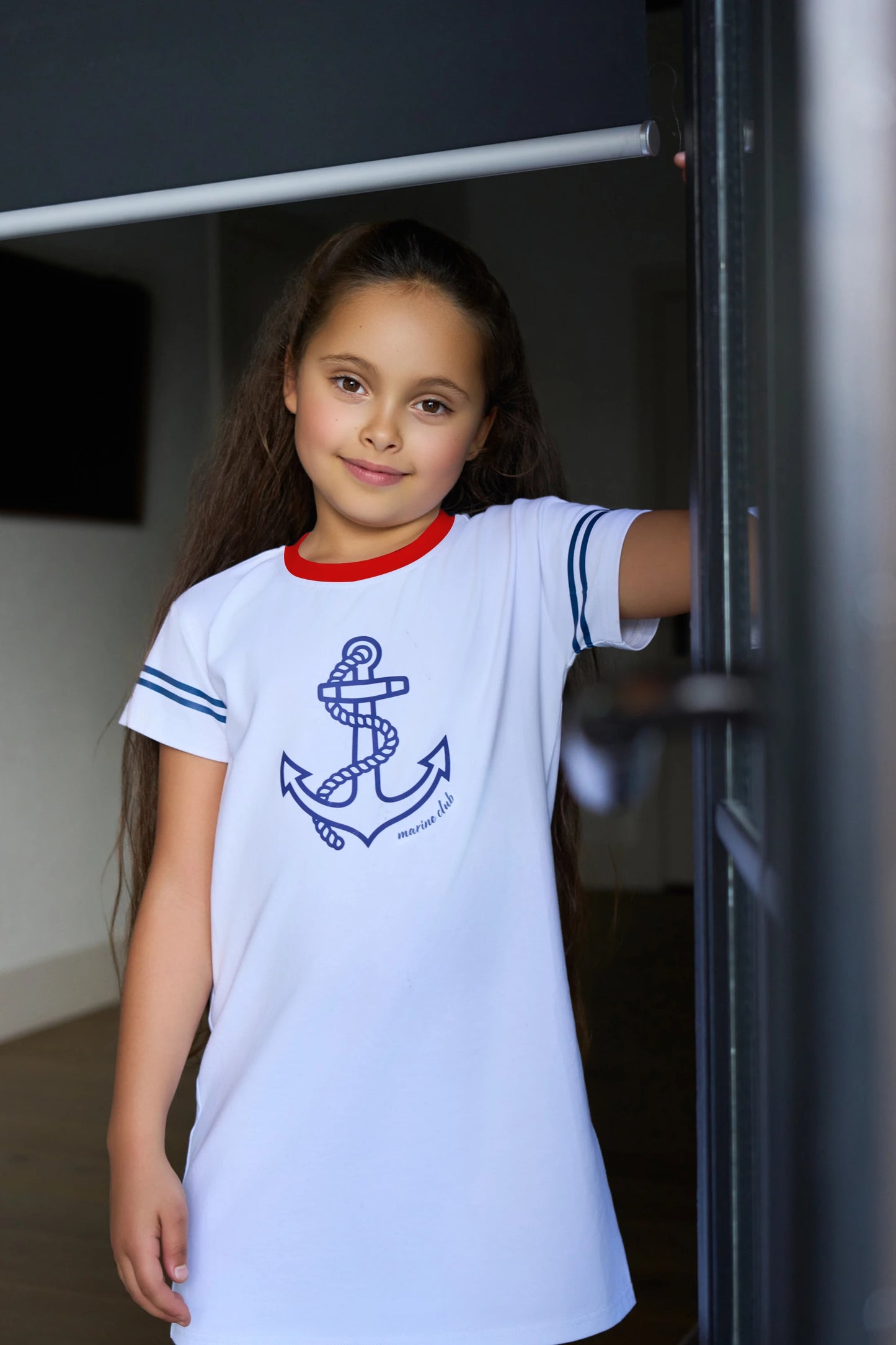 Matching Anchor Summer Outfit Set for Girls & Boys