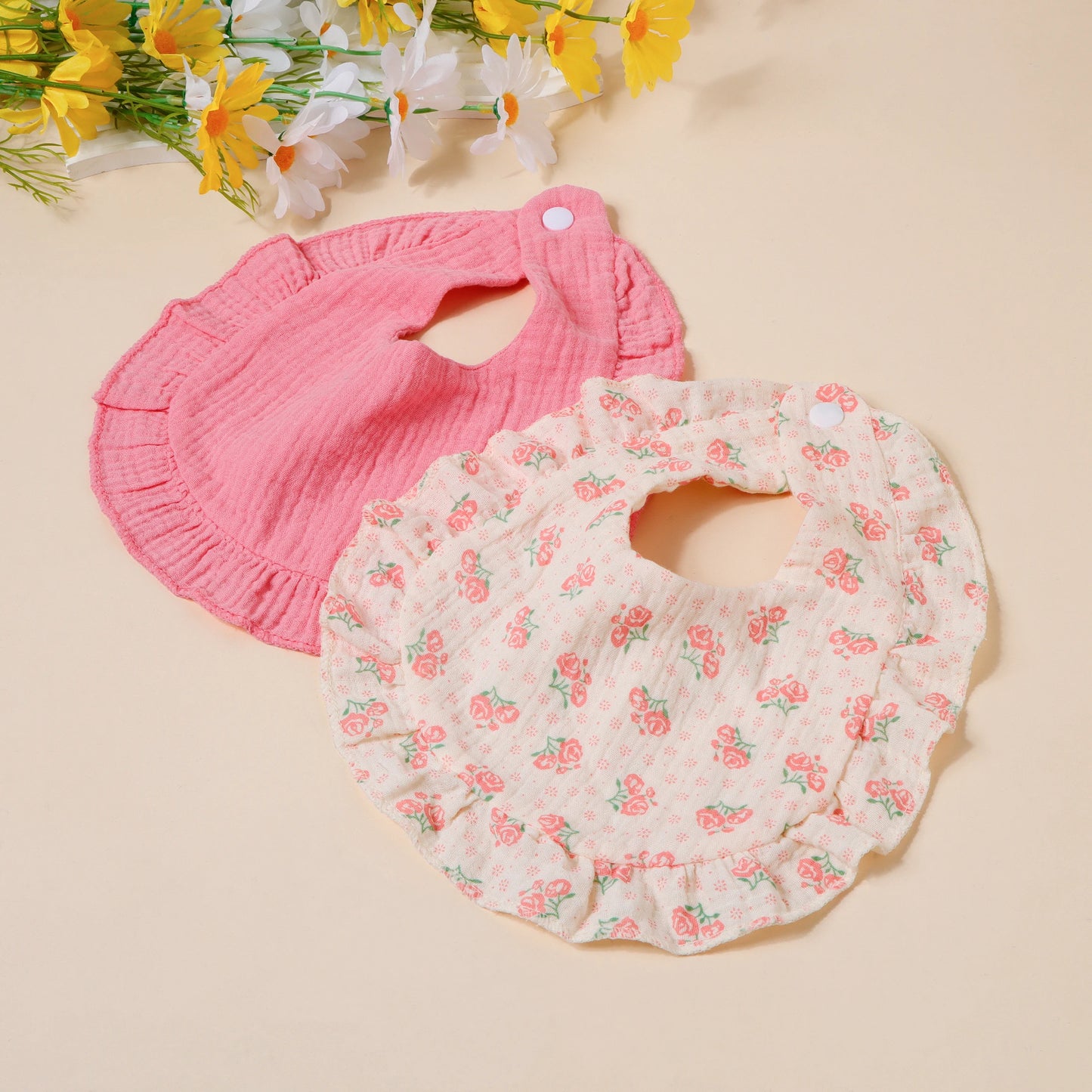 Muslin Cloth 4pcs/set Children Bib Set