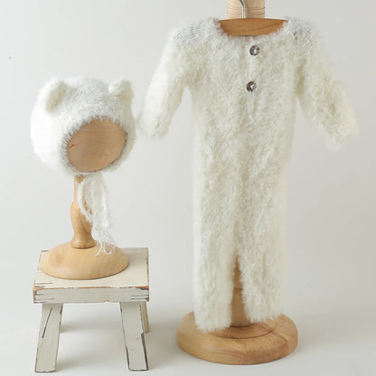 Newborn knitted Horse Jumpsuits Outfit