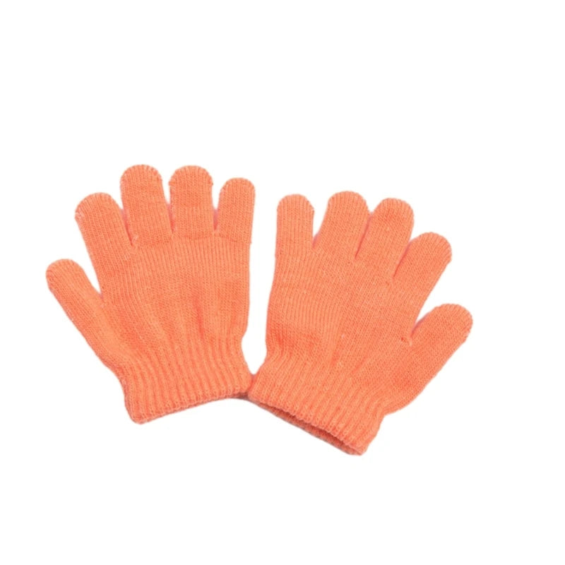 Knitted Full Finger Gloves Outdoor Winter Warm Mitten