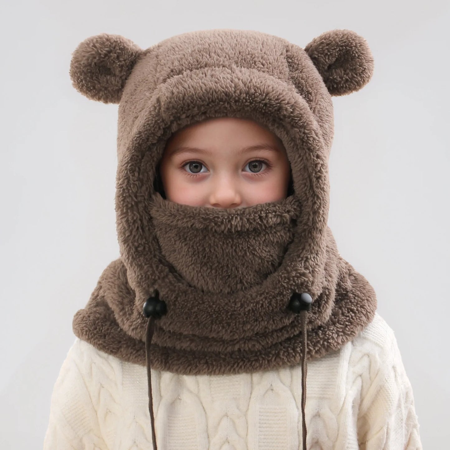 Velvet Ear-Protecting Scarfs for Boys and Girls