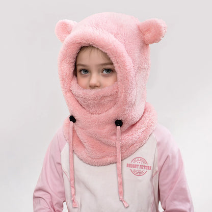 Velvet Ear-Protecting Scarfs for Boys and Girls