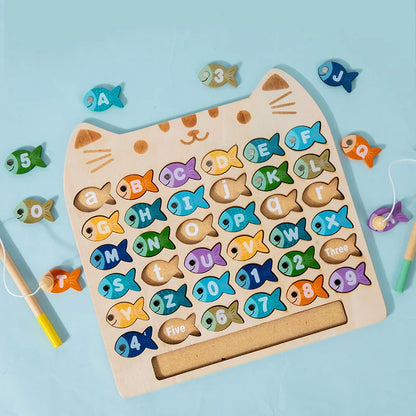 Fishing Game Toys - Alphabetical Fishes, Great for Learning ABC’s