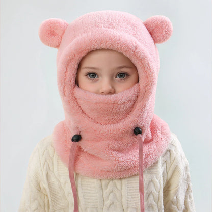 Velvet Ear-Protecting Scarfs for Boys and Girls