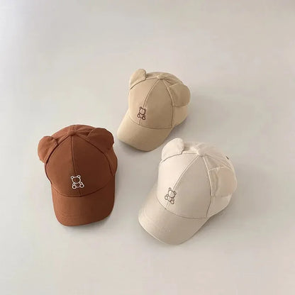 Cartoon Bear Baseball Cap