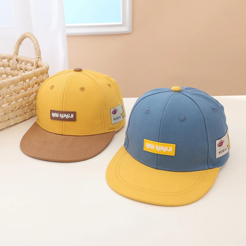Flat Brim Baseball Cap for Boys