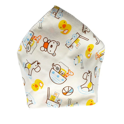 Baby Triangle Cotton Cartoon Bibs