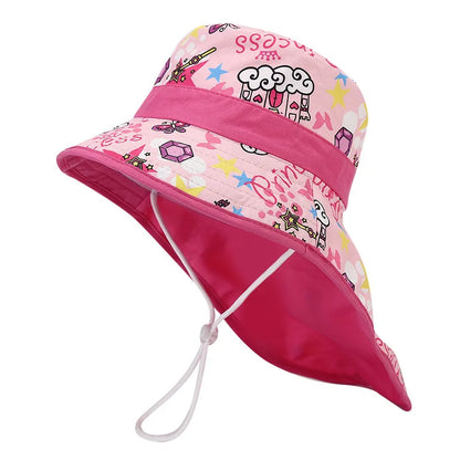 Summer Fisherman Bucket Hat for Boys & Girls