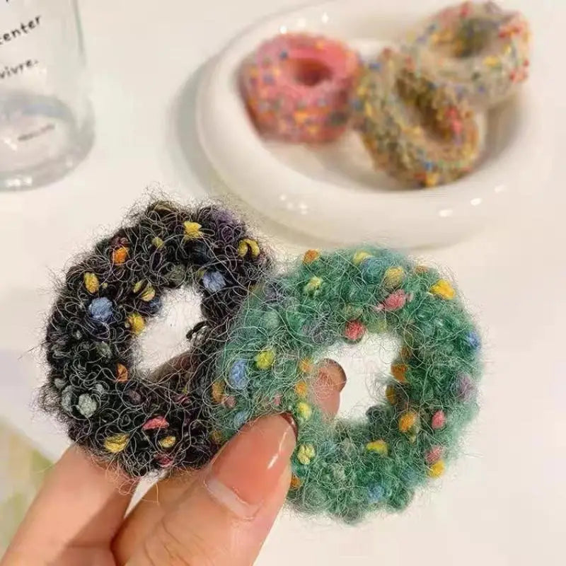Set Of 86 Hair Ties In Various Colors
