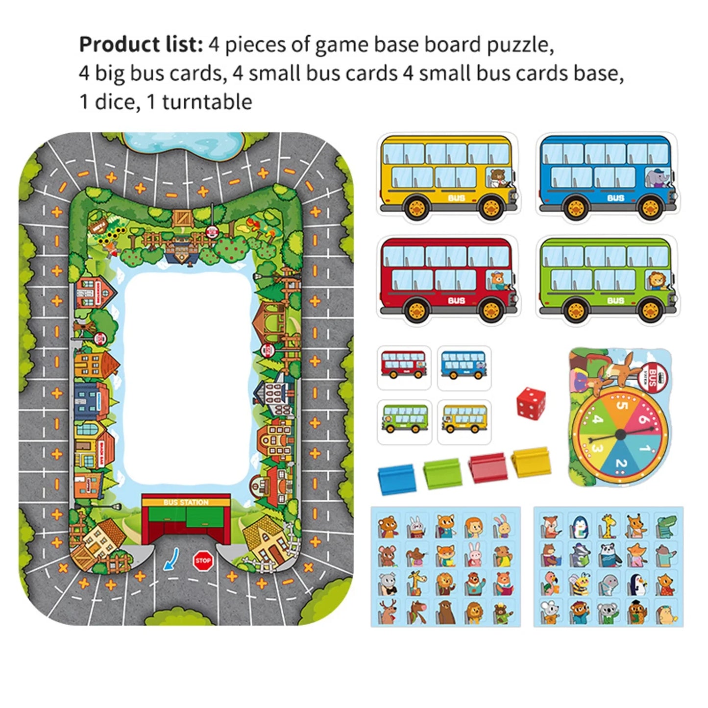 Kids Addition and Subtraction Tabletop Game