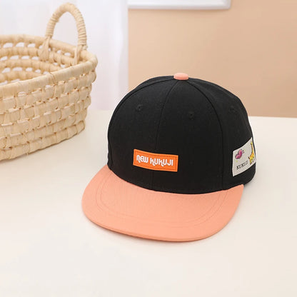 Flat Brim Baseball Cap for Boys