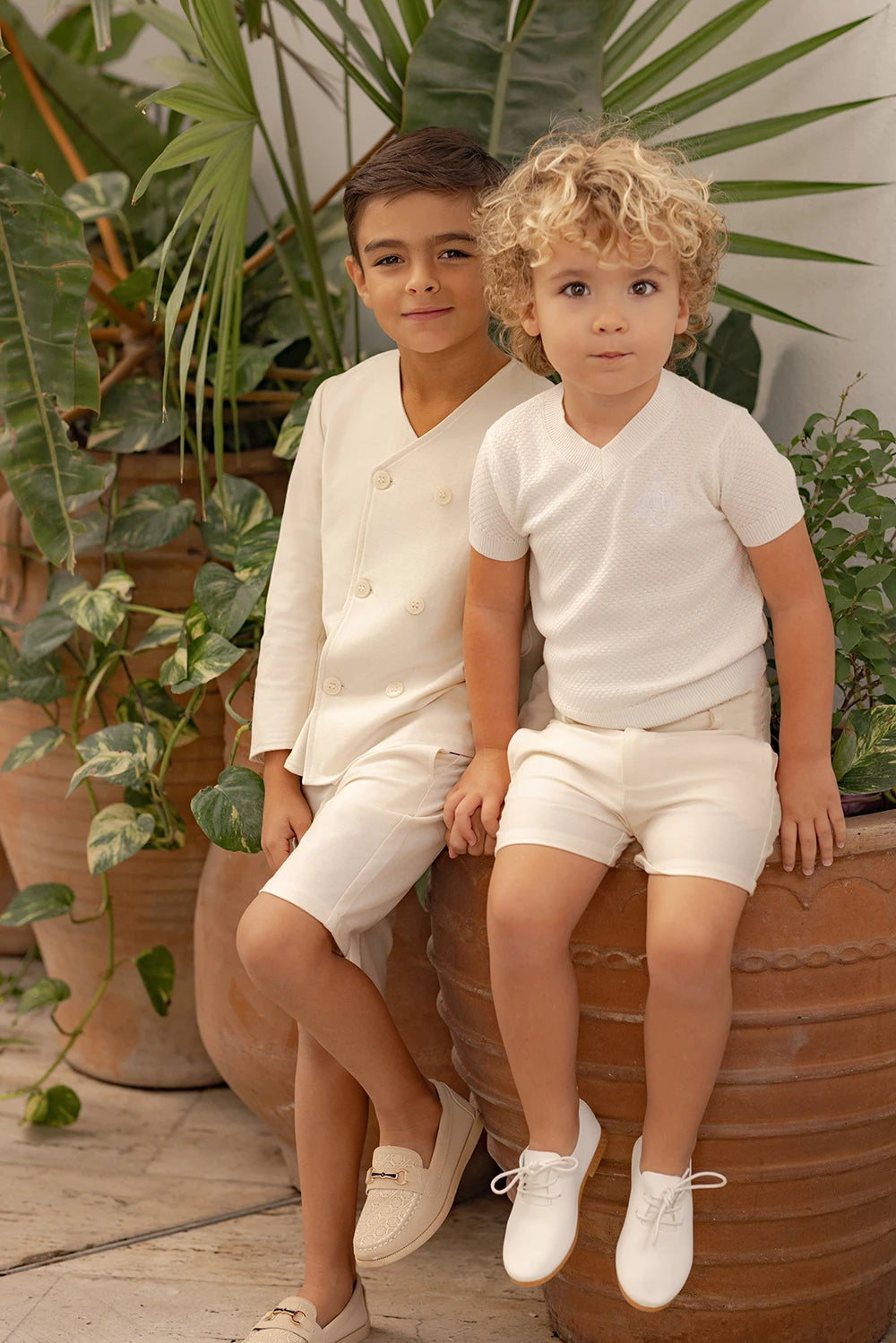 Matching Floral Set for Siblings