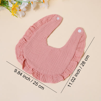 Muslin Cloth 4pcs/set Children Bib Set