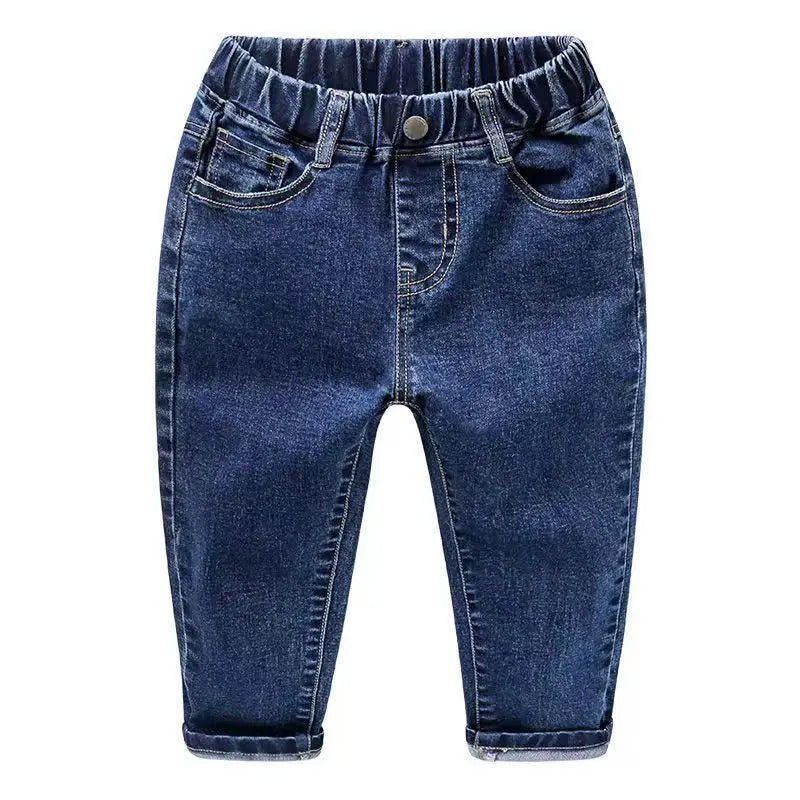 Boys Loose Thin Denim Long Pants