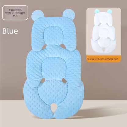 Multicoloured Baby Cushion for Car Seat