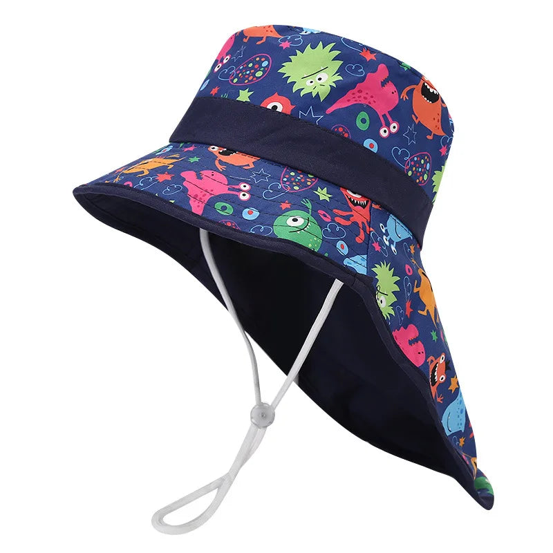 Summer Fisherman Bucket Hat for Boys & Girls