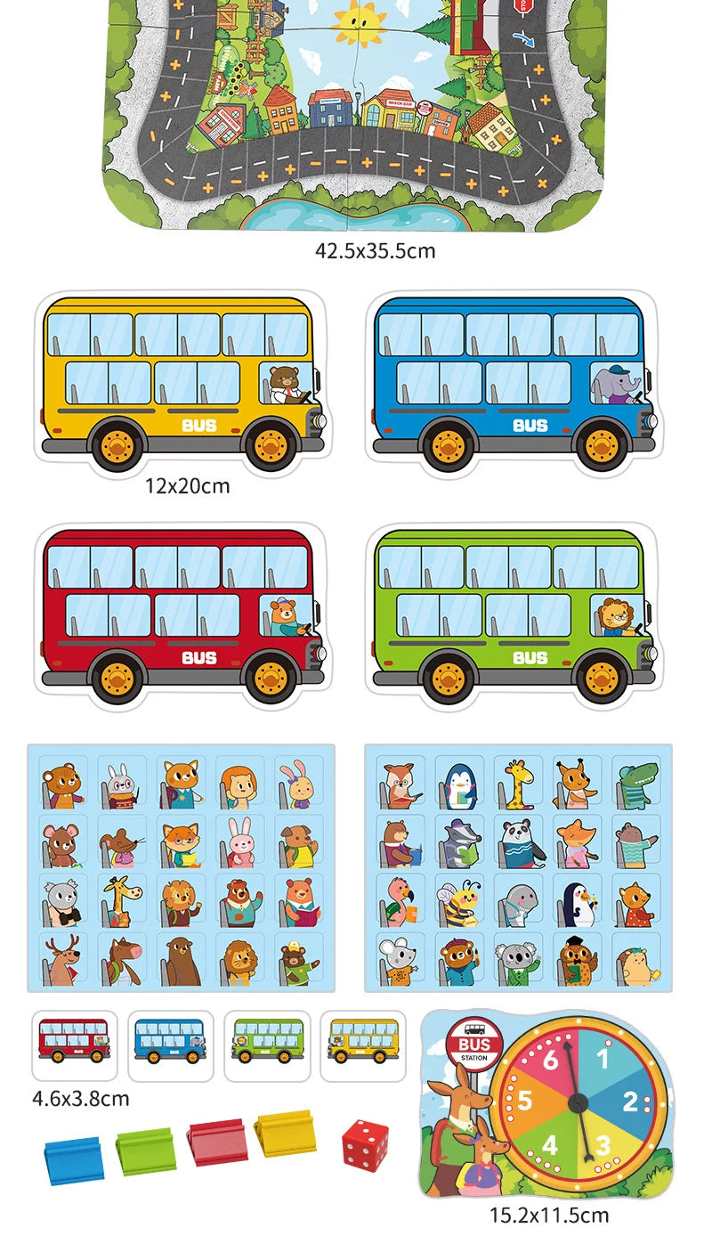 Kids Addition and Subtraction Tabletop Game