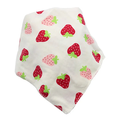 Baby Triangle Cotton Cartoon Bibs