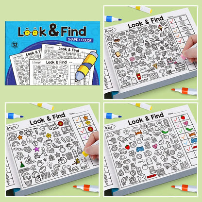 Find Items Coloring Books - Great for Thinking