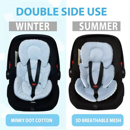 Multicoloured Baby Cushion for Car Seat