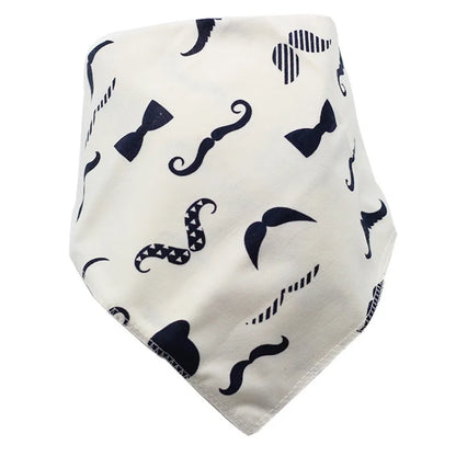 Baby Triangle Cotton Cartoon Bibs