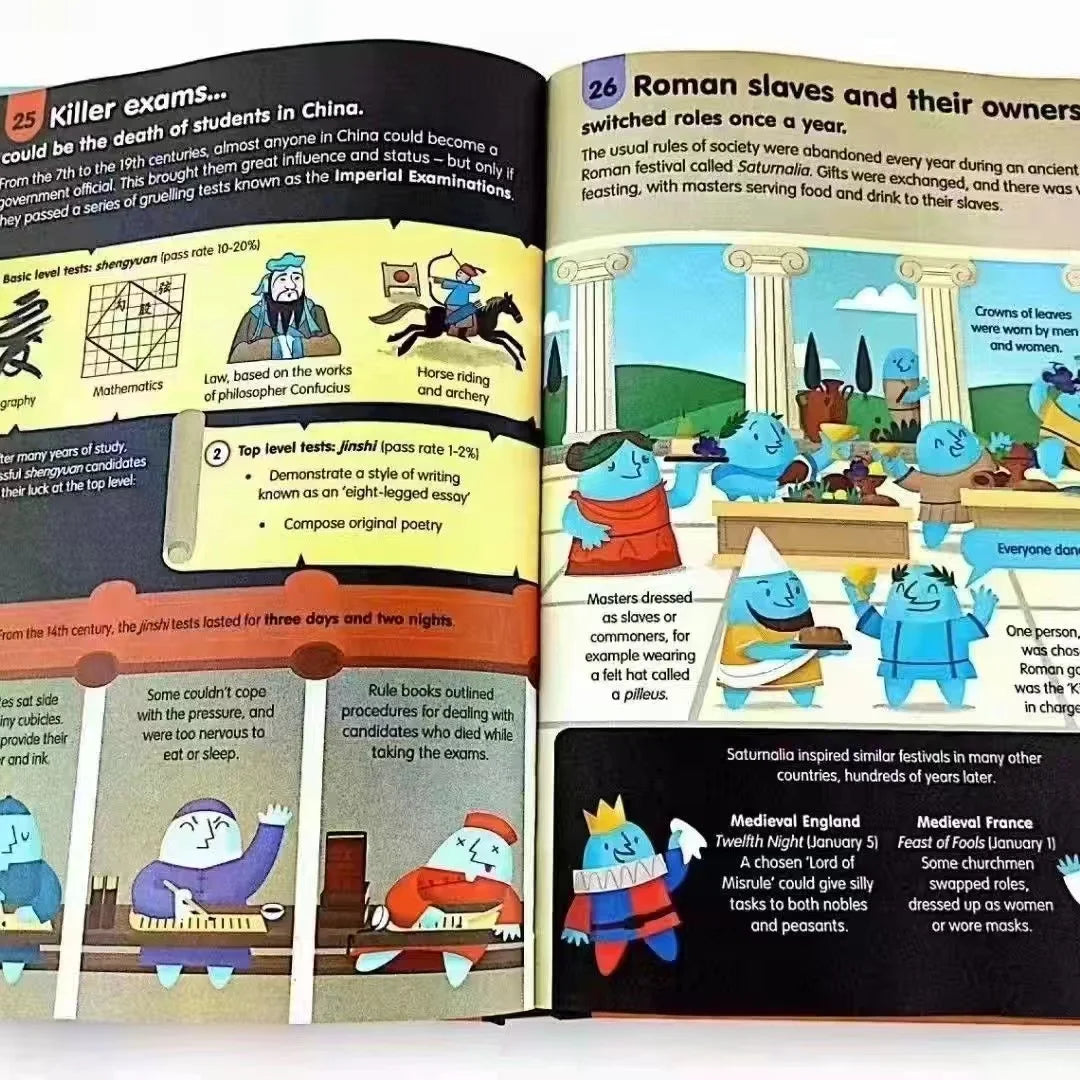 11 Books/Set 100 Things to Know About Hardcover Children Book in English