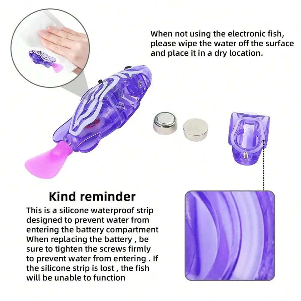Electronic Fish - Great for Summer!