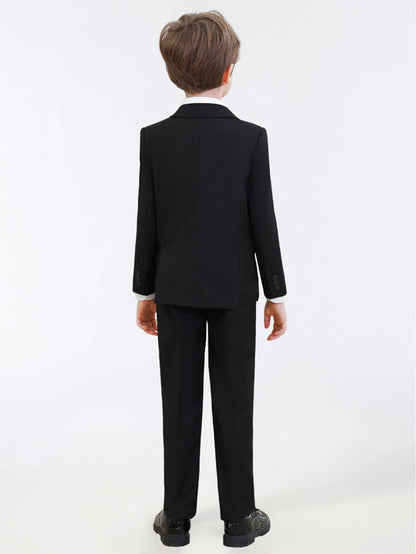 Boys Formal Suits 5 Piece Slim Fit Dresswear