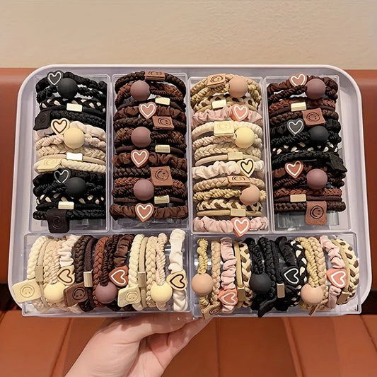 Hair Tie Set - Good for Thick or Thin hair