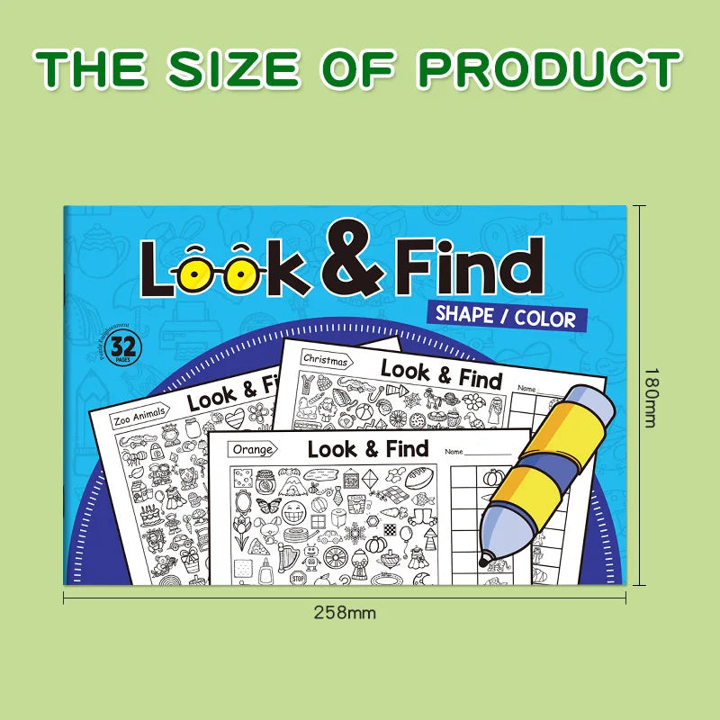 Find Items Coloring Books - Great for Thinking
