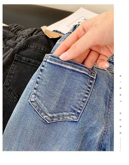 Boys Loose Thin Denim Long Pants