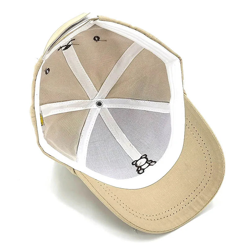 Cartoon Bear Baseball Cap