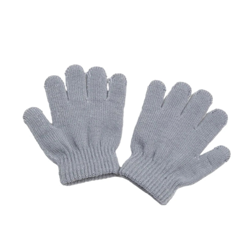 Knitted Full Finger Gloves Outdoor Winter Warm Mitten